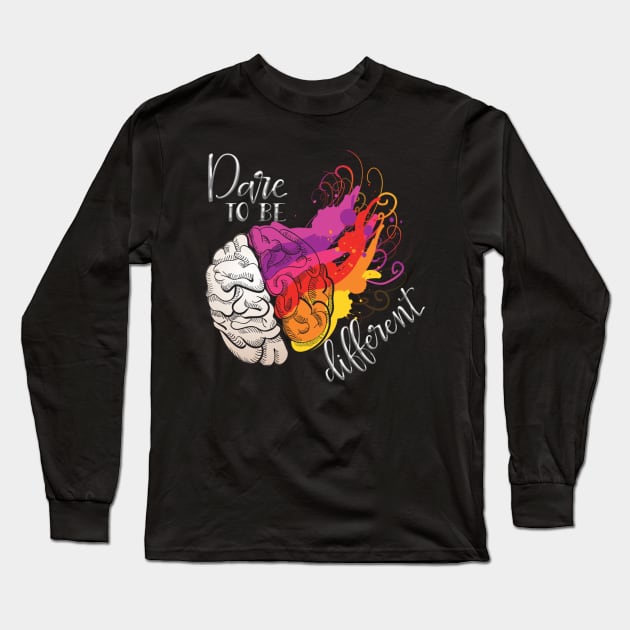 dare to be different 2 Long Sleeve T-Shirt by OMARMAH